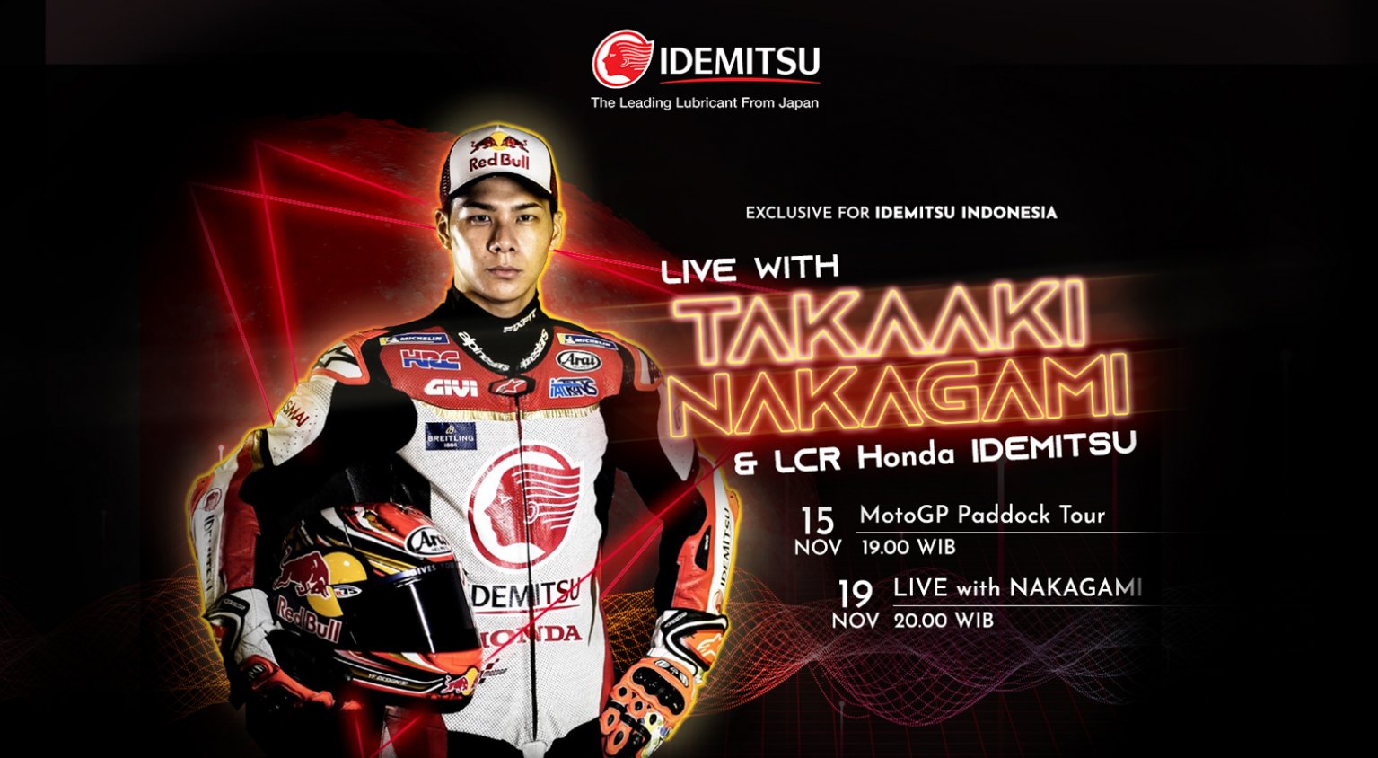 LIVE with TAKAAKI NAKAGAMI & LCR HONDA Team
