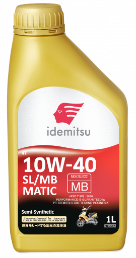 Idemitsu 4T SL/MB 10W-40 SS (MATIC)